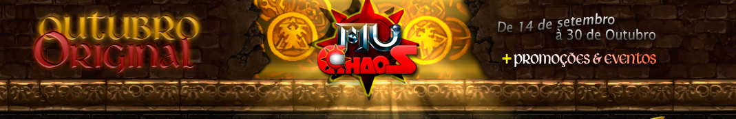 Logotipo do Outubro Original MuChaos