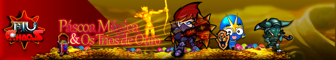 Logotipo da Pascoa Magica MuOnline