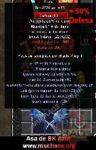 Asa de BK AZUL Level 2 Full