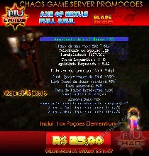 Axe of Nexus Full Azul